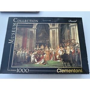 Clementoni 1000 Piece Puzzle Museum Collection Louvre David‎ Coronation Napoleon